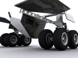 Boeing 747 Middle Landing Gears 3D model