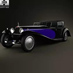Bugatti Royale Type 41 1927 3D model
