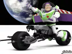 Buzz batpod edition 3D model