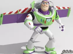 Buzz Lightyear Rigged 3D model