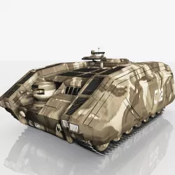 CDF APC Armoured Personnel Carrier 3D model