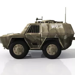 CDF Recon Vehicle 3D model