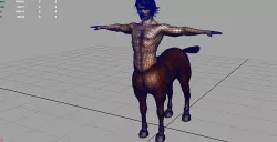 Centaurion AAA Low-poly 3D model