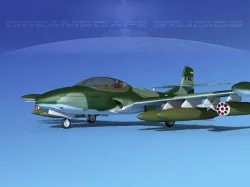 Cessna A-37 Dragonfly Equador 3D model