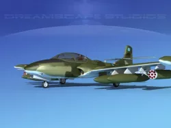 Cessna A-37 Dragonfly Guatemala 3D model
