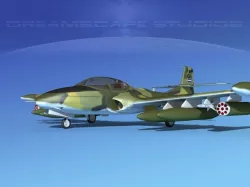 Cessna A-37 Dragonfly Honduras 3D model