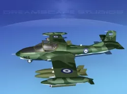 Cessna A-37 Dragonfly Salvador 3D model