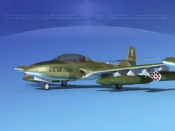 Cessna A-37 Dragonfly V01 USAF 3D model
