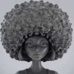 Characters stylized kit 3D model