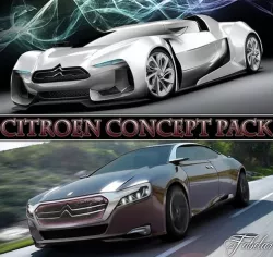 Citroen Concept pack 3D model