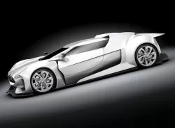 Citroen GT standard mat 3D model