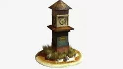 Clock Tower 3D model