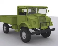 CMP 1942 Army Truck 3D model