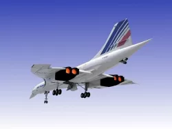 Concorde pepsi jet 3D model