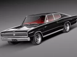 Dodge Charger 1966 3D model