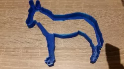Donkey Cookie Cutter