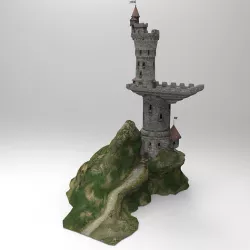 Dragon s Tower 3D model