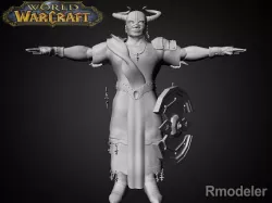 Dwarf Hammer 3D model