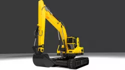 Excavator 001 3D model