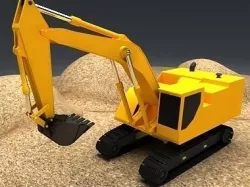 Excavator 3D model