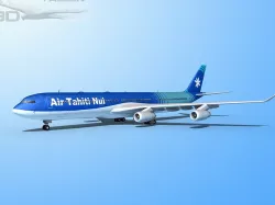 Falcon3D A340-600 Air Tahiti Nui 3D model