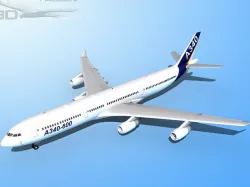Falcon3D A340-600 Airbus 3D model