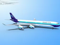 Falcon3D A340-600 First Air 3D model