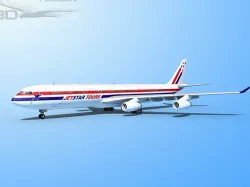 Falcon3D A340-600 Jet Star Tours 3D model