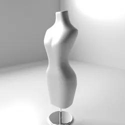 Female Mannequin 3D model