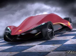 Ferrari Ineo concept 3D model