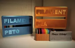 Filament sample with box