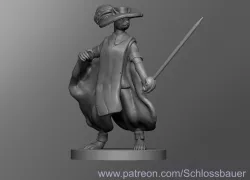Flying Squirrel Fencer Female
