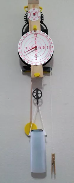 Franklin clock (wood) frame