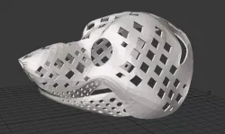 Fursuit- or puppet-head base - version27 - ice bear