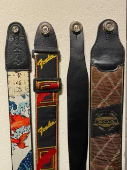 Guitar Strap Hook and Dunlop Strap Lock Dock (Guitar strap hanger)