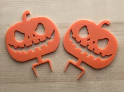 Halloween Pumpkin for 26mm/1in Cubicle Wall