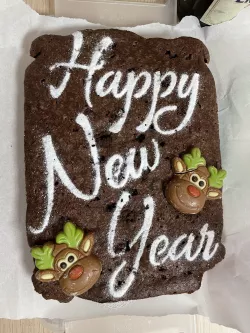 Happy New Year Stencil