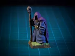 Hooded Stranger 28mm (No supports, FDM)