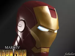 Ironman head 3D model