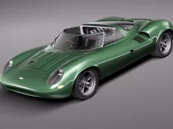 Jaguar XJ13 1966 3D model
