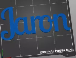 "Jaron" Namensschild / Name tag