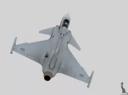 JAS-39 Gripen 3D model