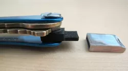 Keychain Connector for USB Flash Drives