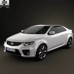 Kia Forte Cerato Naza Coupe 2012 3D model