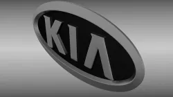 KIA logo 3D model