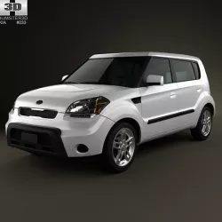 Kia Soul HotTot IV Van Oven 2011 3D model