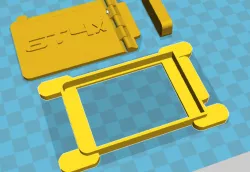 LCD cover for Anet ET4x logo (using magnet to hold)