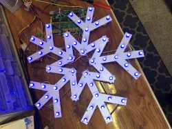 LED Pixel Bulb SnowFlake