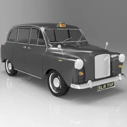 London Taxi 3D model