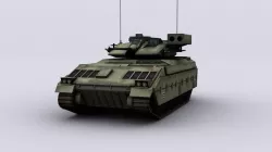 M2 Bradley Low-poly 3D model
